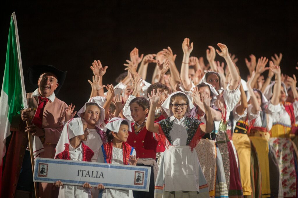 Foto del festival internazionale del Folklore edizione 2022 - Li Pistacoppi