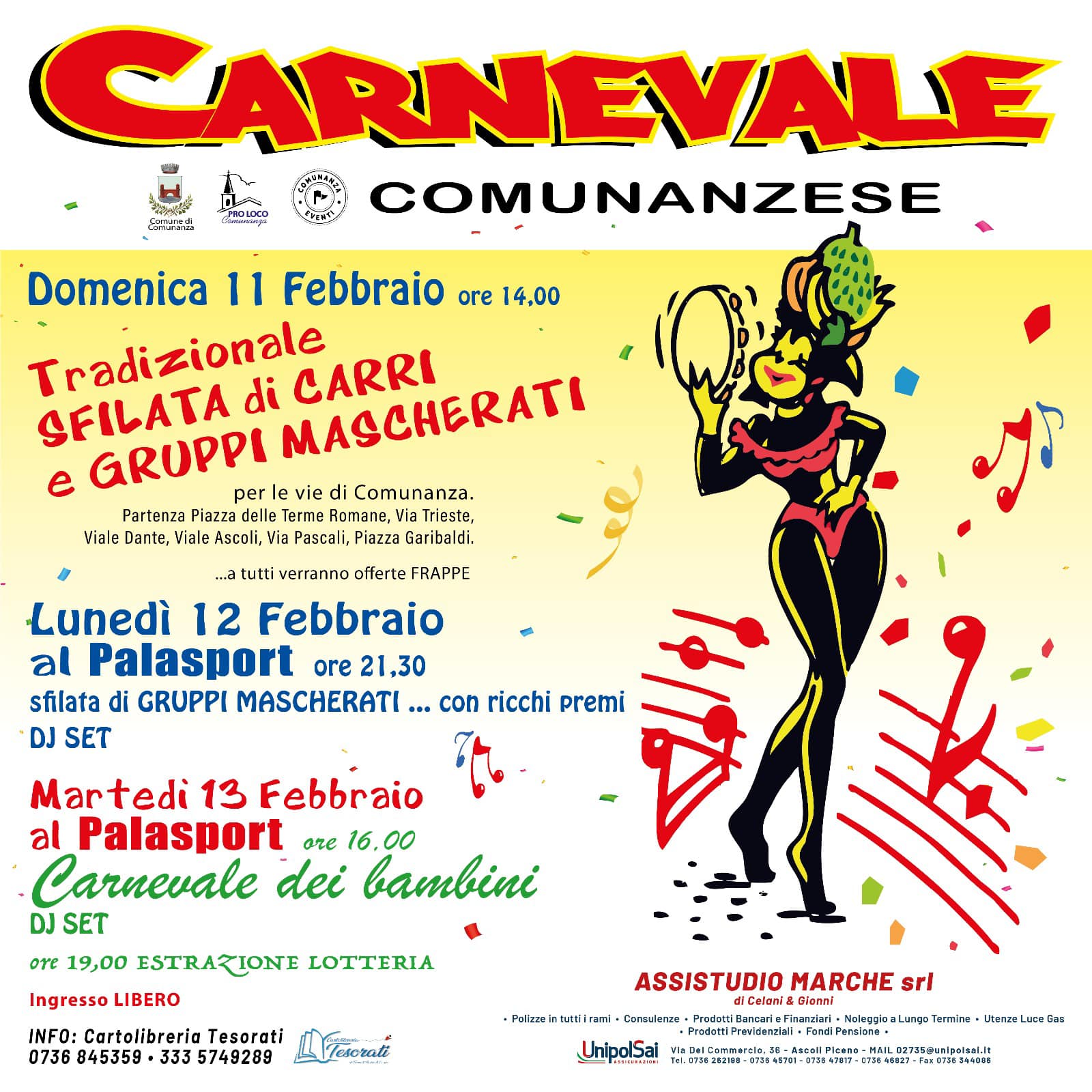 Carnevale di Comunanza - Li Pistacoppi